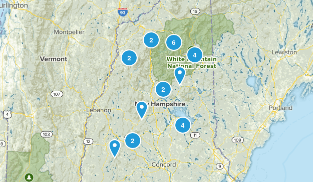 White Mountains Map