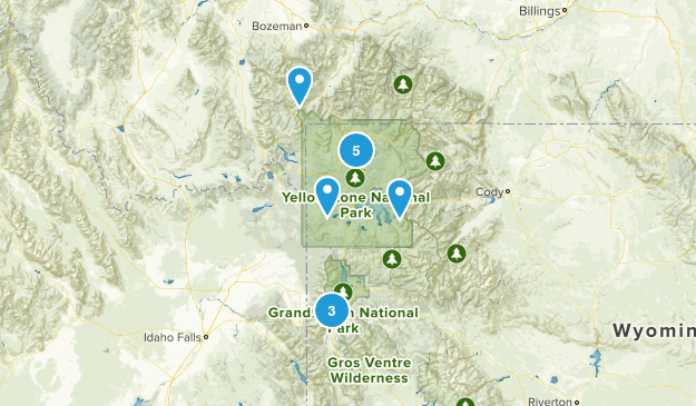 Yellowstone Map