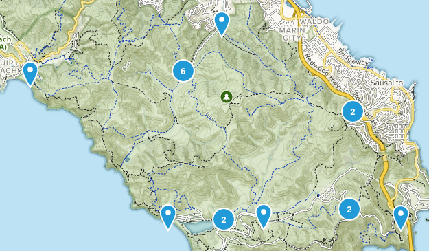 Marin Headlands Map