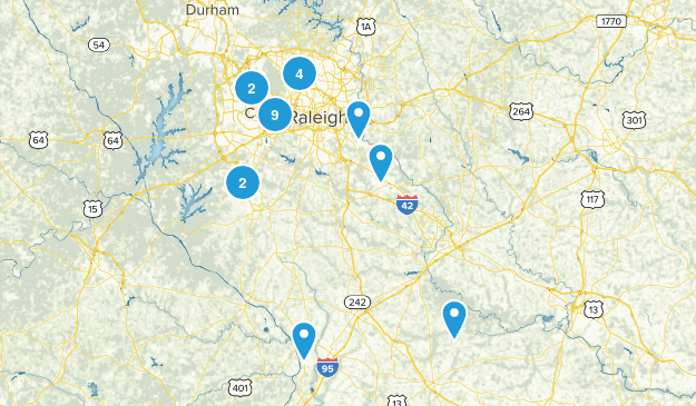 Walk/Run Paths Map
