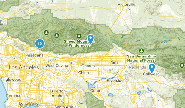 Possible Hikes Map