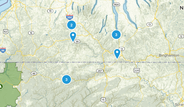 Summer Hikes '17 Map
