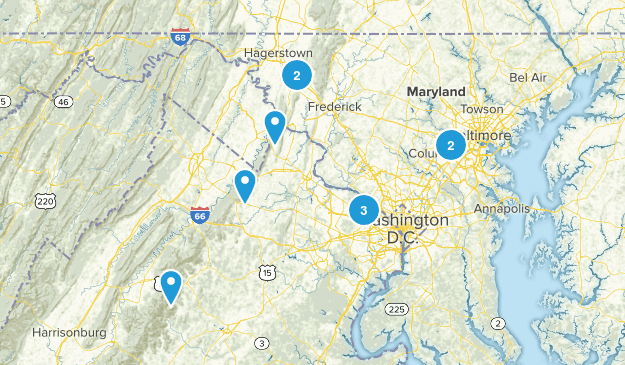 Washington Trip Map