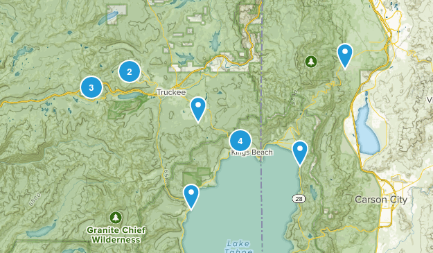 North Tahoe Map