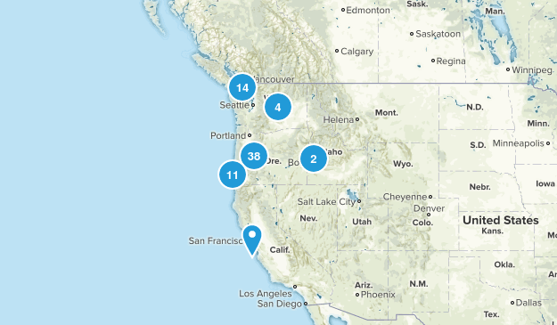 West Coast 2018 Map