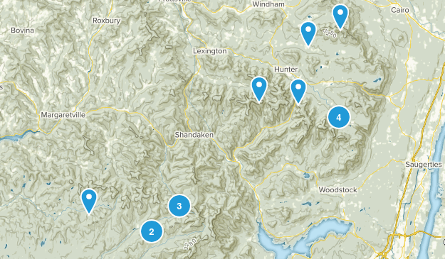 Catskill 3500 Map