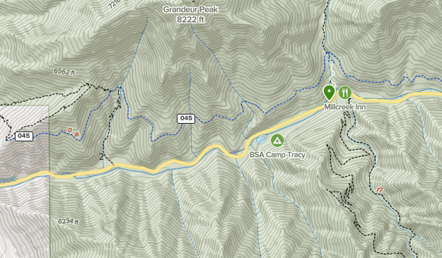 Millcreek Canyon Utah Map Millcreek Canyon | List | Alltrails