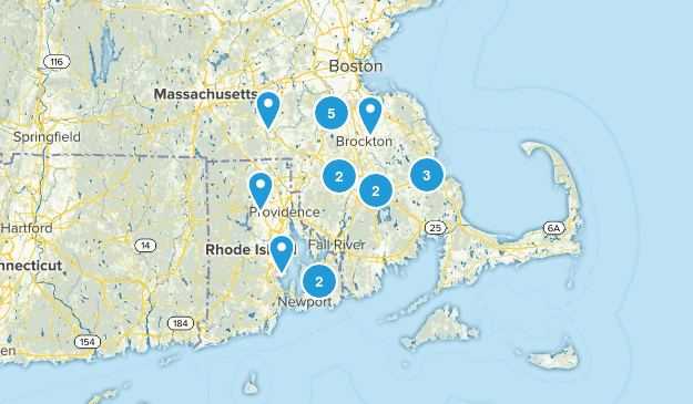 Massachusetts Summer Map
