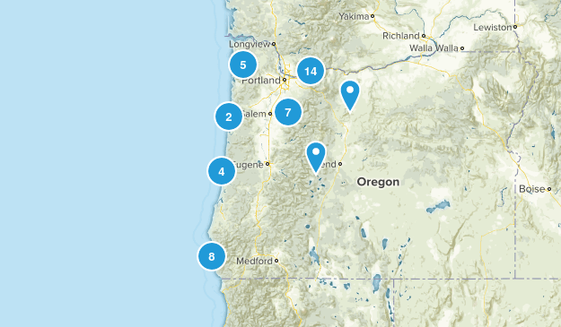 oregon wish list Map