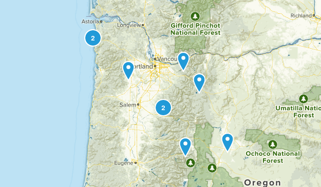 want to hike Map