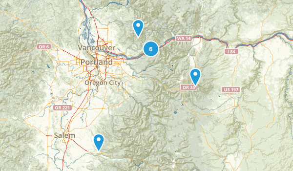 Trails to hike Map