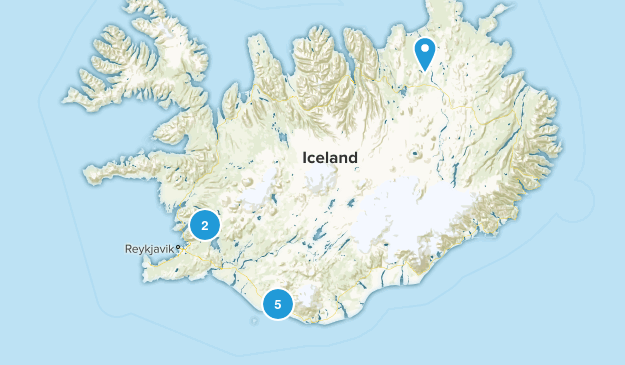 Iceland Map