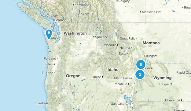 Summer 2017 Rodtrip #1 Map
