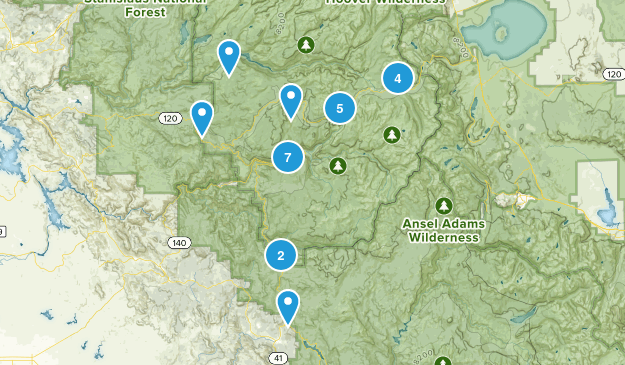 Yosemite Map