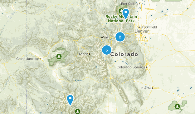 14'ers Map