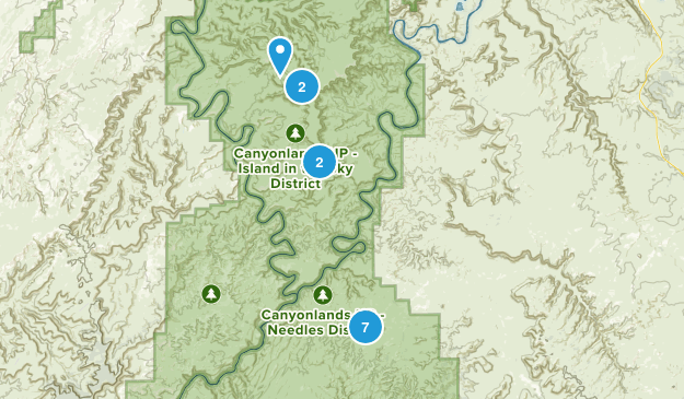 Canyonlands Map
