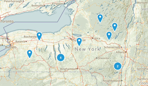 NY upstate Map