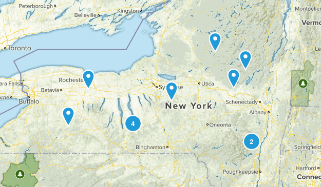 NY upstate Map