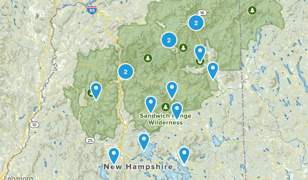 new hampshire Map