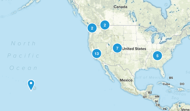 Dream Hikes Map