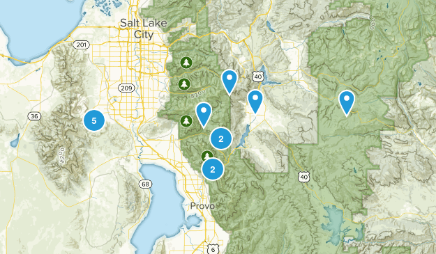 Hike or Walks to Try Map