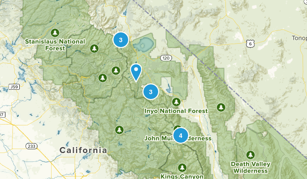 Eastern Sierra Map