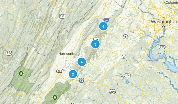Shenandoah Map