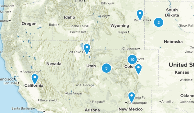 Hikes Completed Map