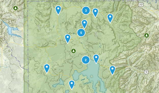 Yellowstone Map