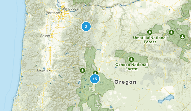 OREGON 2017 TRIP Map