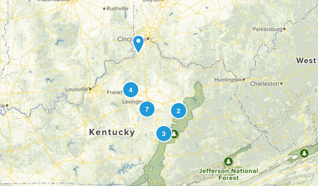 Kentucky Proud Map