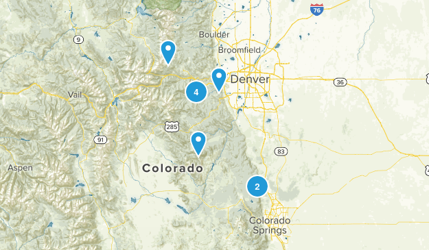 new hikes to try Map