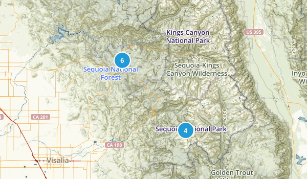 Sequoia Map