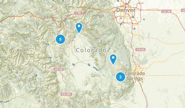 New hikes Map