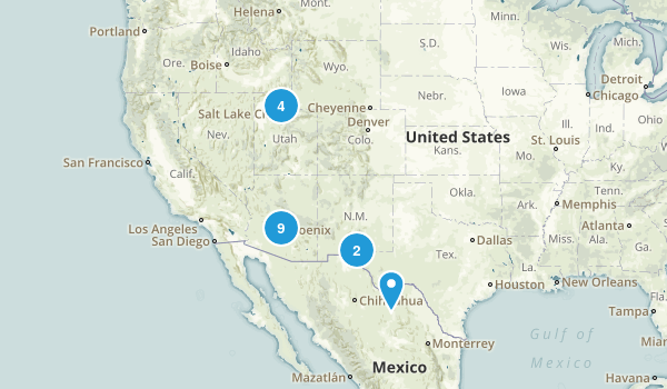 Hikes Map