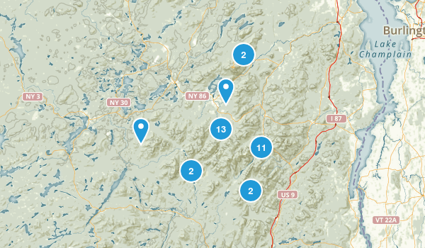 high peaks Map