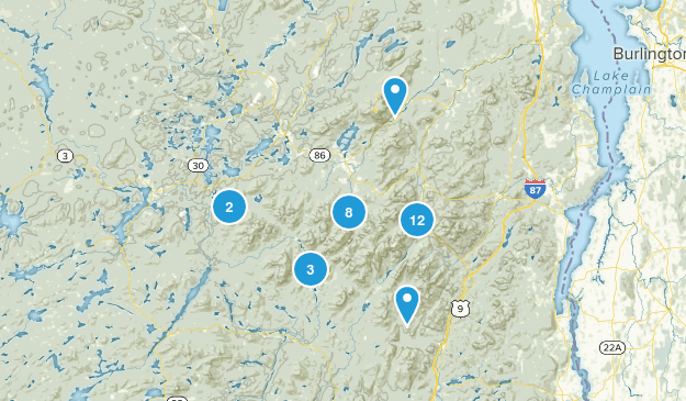 high peaks Map