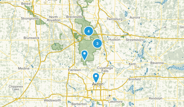 cuyahoga Map