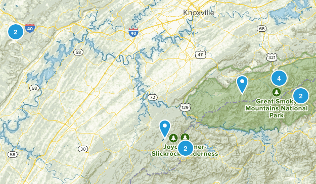 Smoky Mountains Map