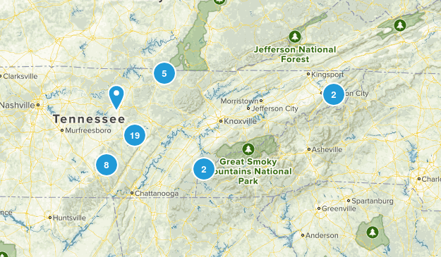 Tennessee Misc. Map