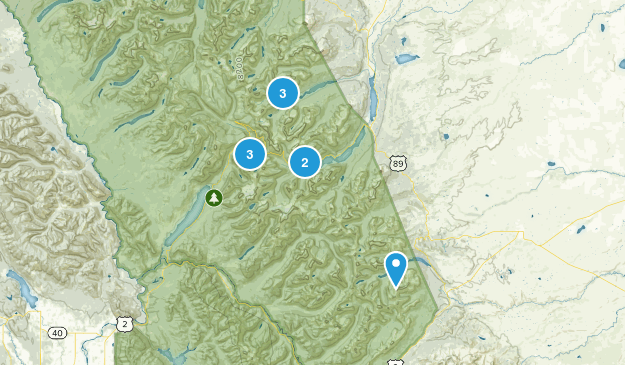 Glacier Map