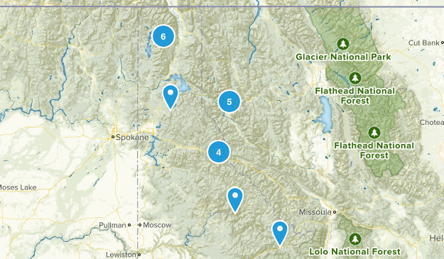 Backpacking Map