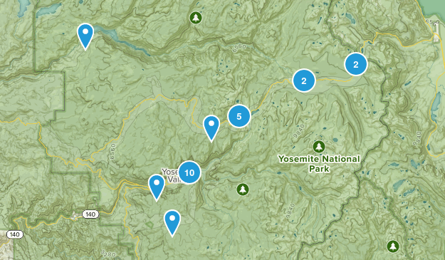 yosemite Map