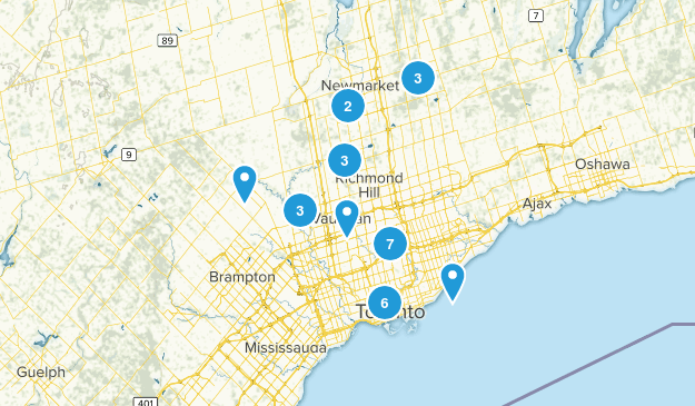 to hike Map
