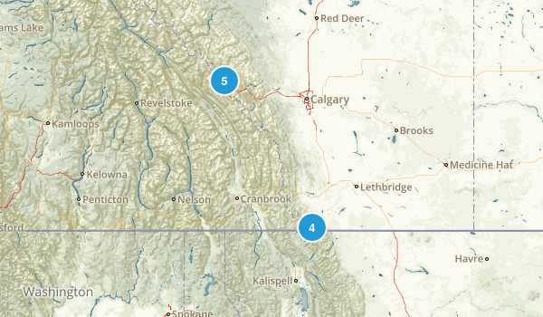 Banff Map