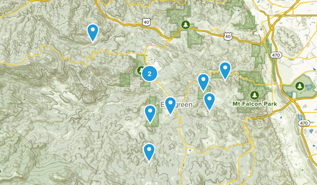 evergreen Map
