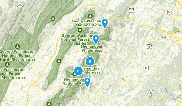 Shenandoah Map