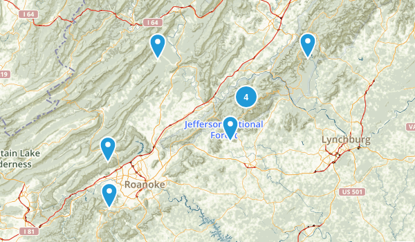 virginia (botetourt co.) Map