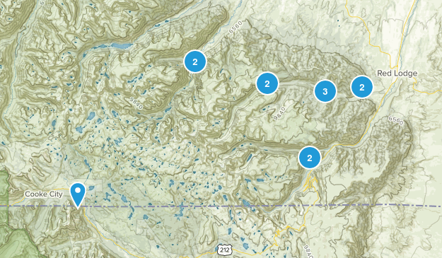 Red Lodge Map