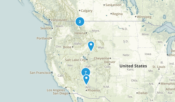 western hikes Map